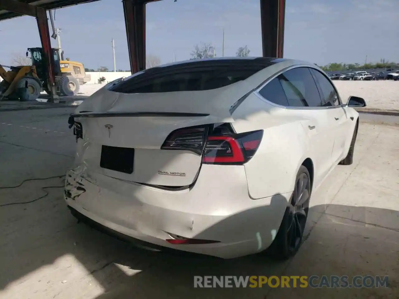 4 Photograph of a damaged car 5YJ3E1EC7LF774999 TESLA MODEL 3 2020