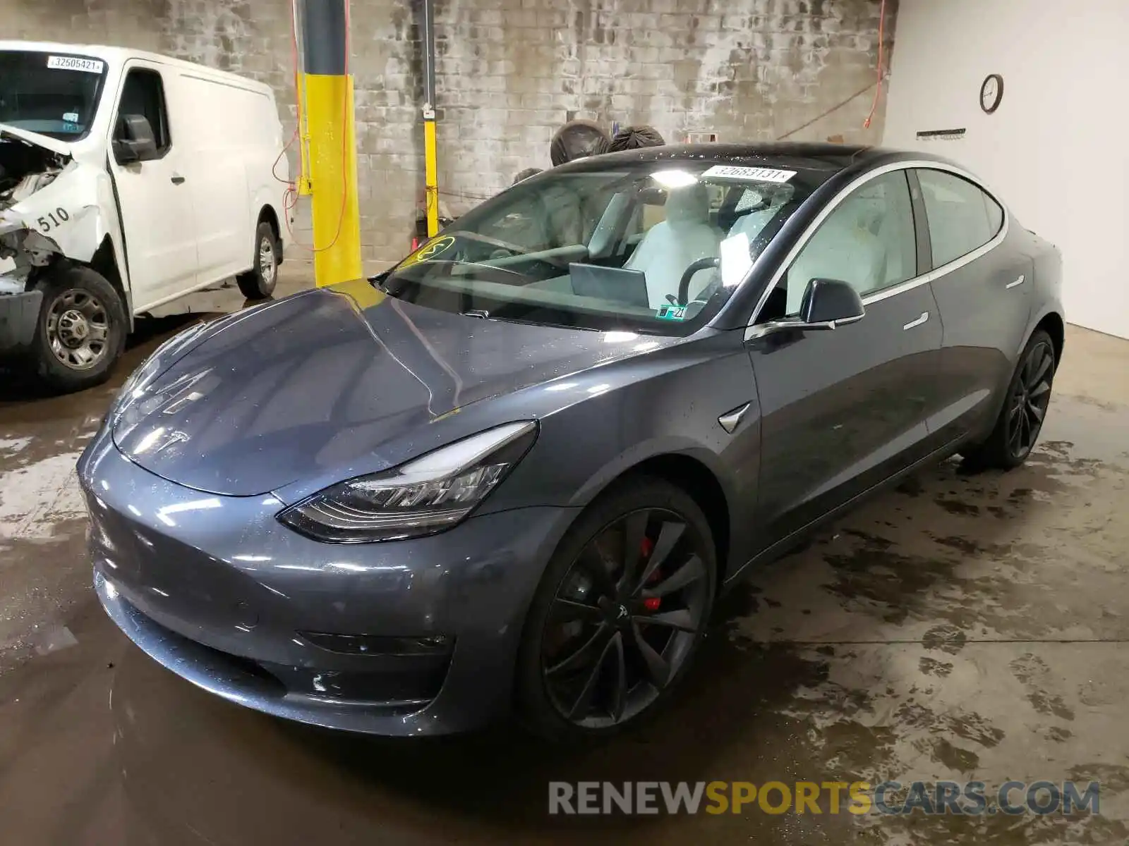 2 Фотография поврежденного автомобиля 5YJ3E1EC7LF783413 TESLA MODEL 3 2020