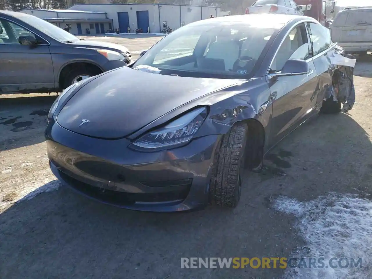 2 Фотография поврежденного автомобиля 5YJ3E1EC7LF796484 TESLA MODEL 3 2020