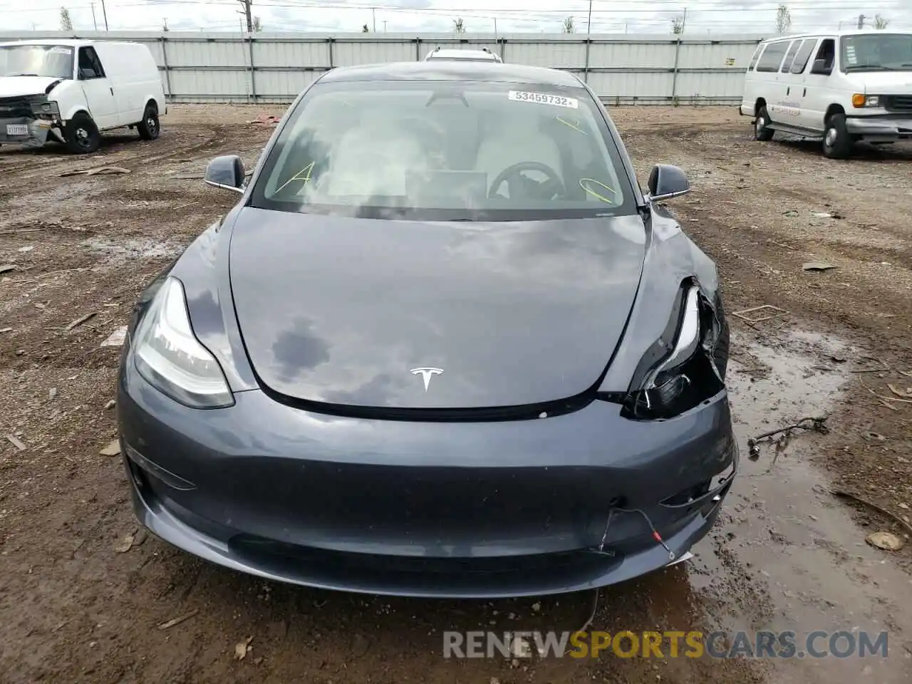 9 Photograph of a damaged car 5YJ3E1EC8LF641751 TESLA MODEL 3 2020