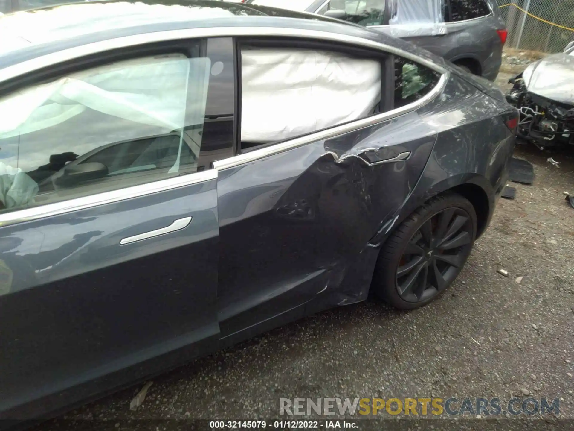 6 Photograph of a damaged car 5YJ3E1EC8LF721227 TESLA MODEL 3 2020