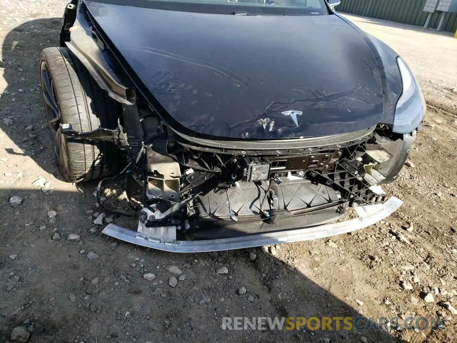 9 Photograph of a damaged car 5YJ3E1EC8LF774963 TESLA MODEL 3 2020