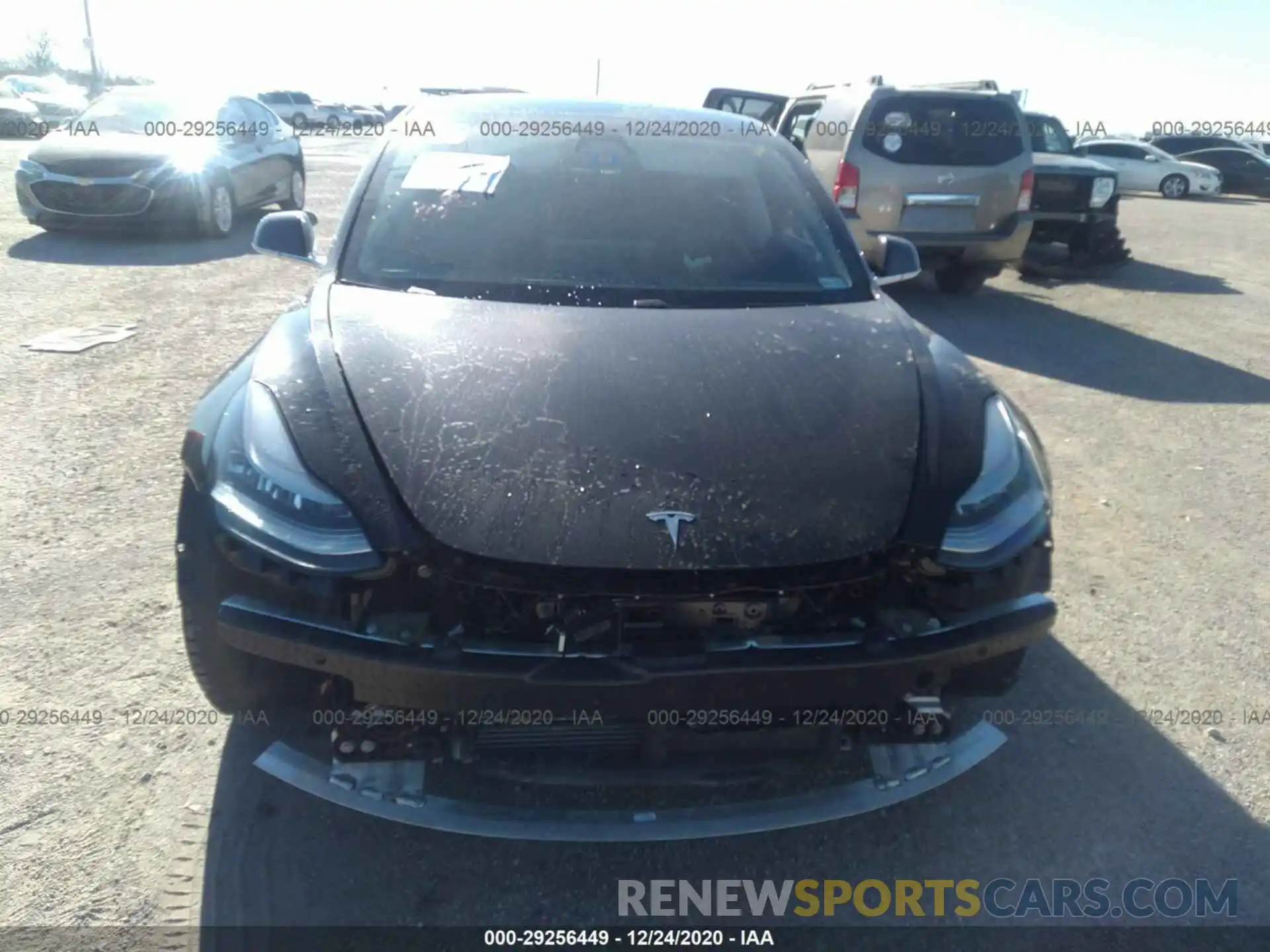 6 Photograph of a damaged car 5YJ3E1EC8LF791634 TESLA MODEL 3 2020