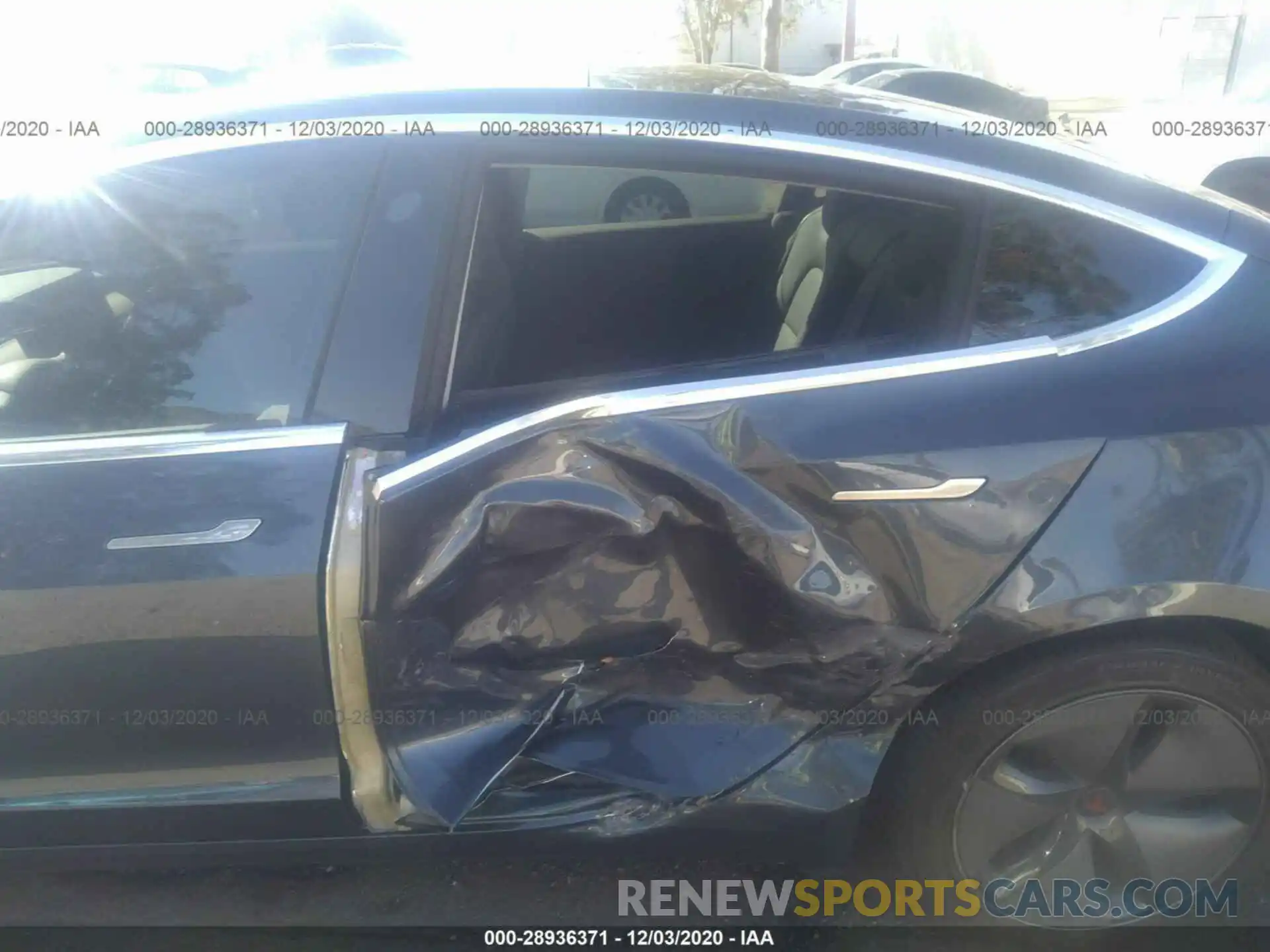 6 Photograph of a damaged car 5YJ3E1EC9LF601601 TESLA MODEL 3 2020