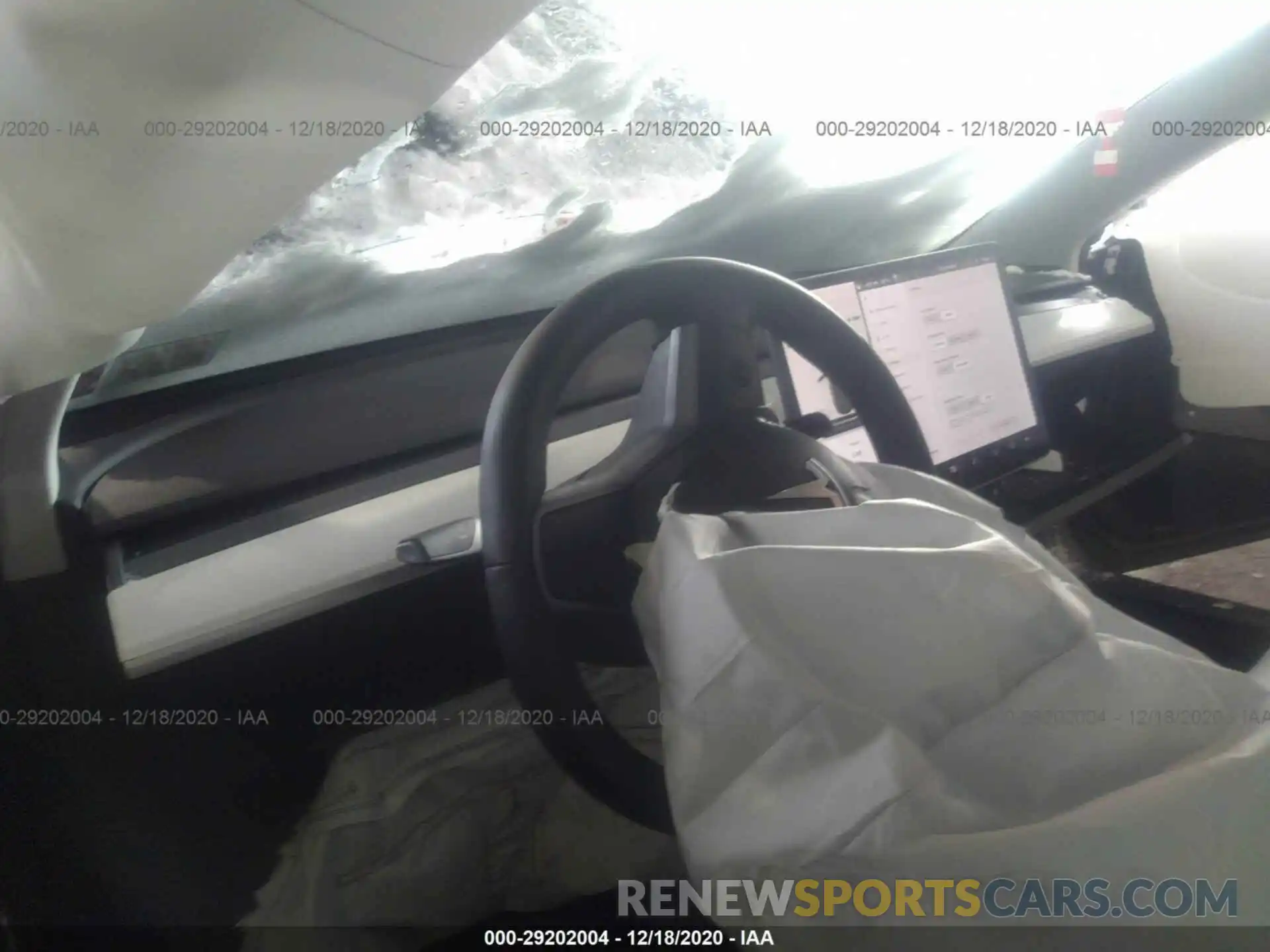 5 Photograph of a damaged car 5YJ3E1EC9LF603347 TESLA MODEL 3 2020