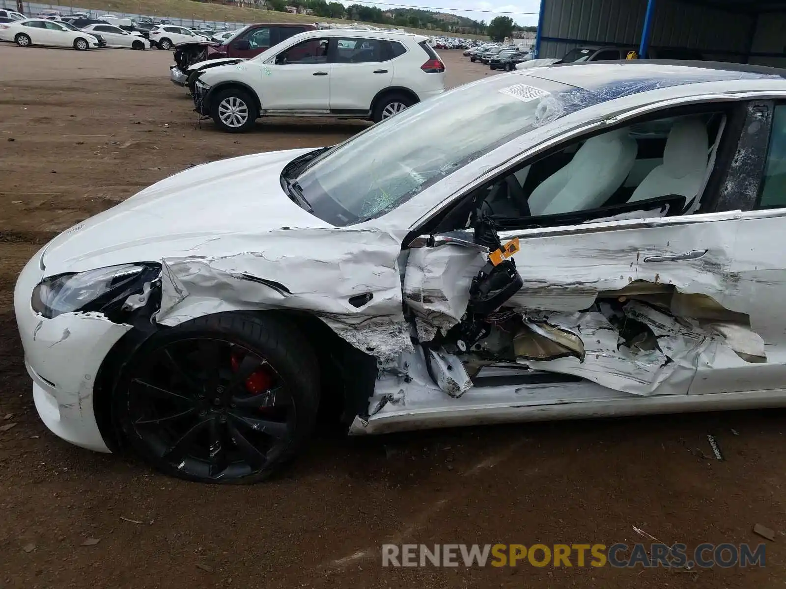 9 Photograph of a damaged car 5YJ3E1EC9LF624702 TESLA MODEL 3 2020