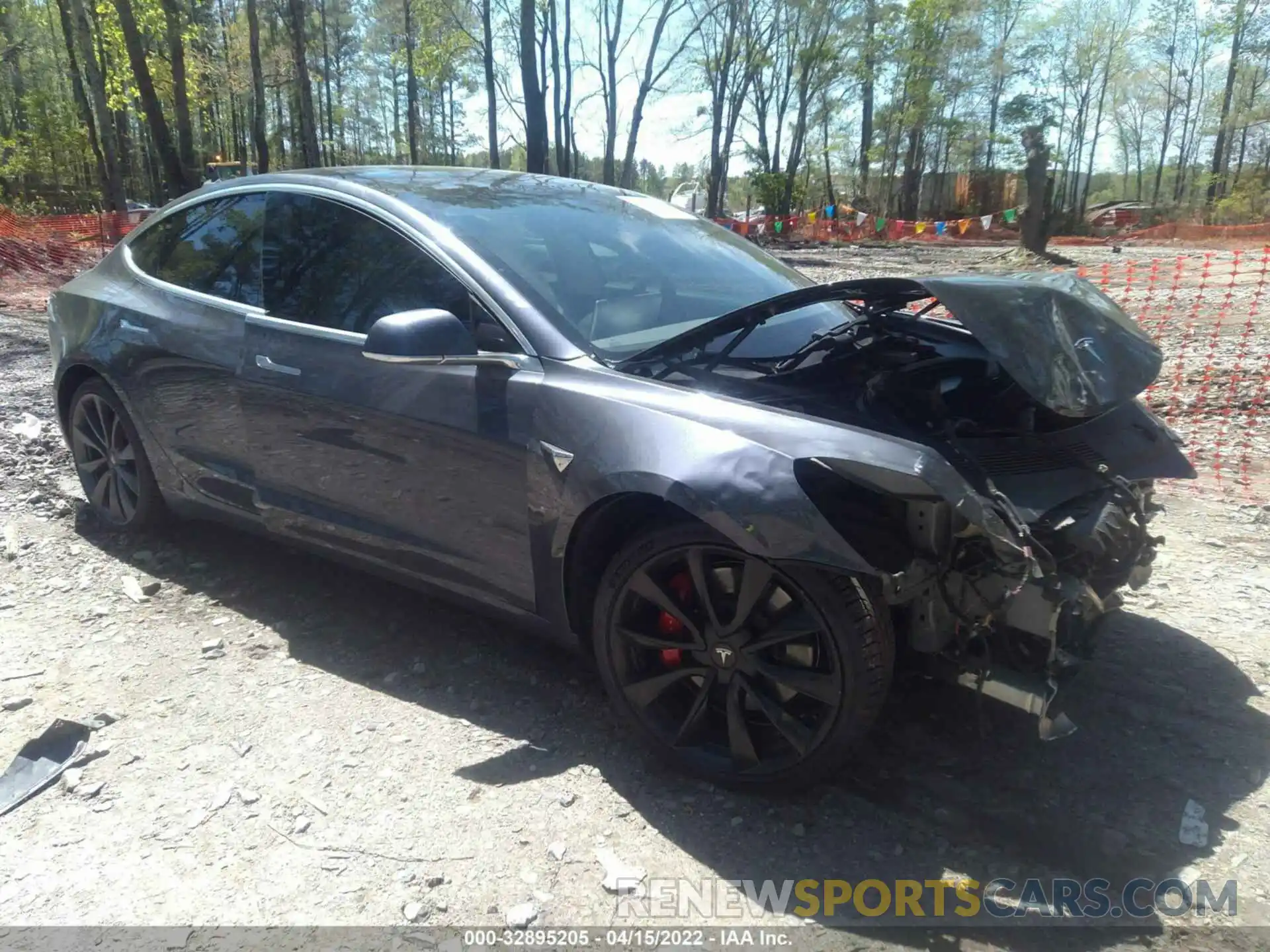 1 Photograph of a damaged car 5YJ3E1EC9LF641712 TESLA MODEL 3 2020