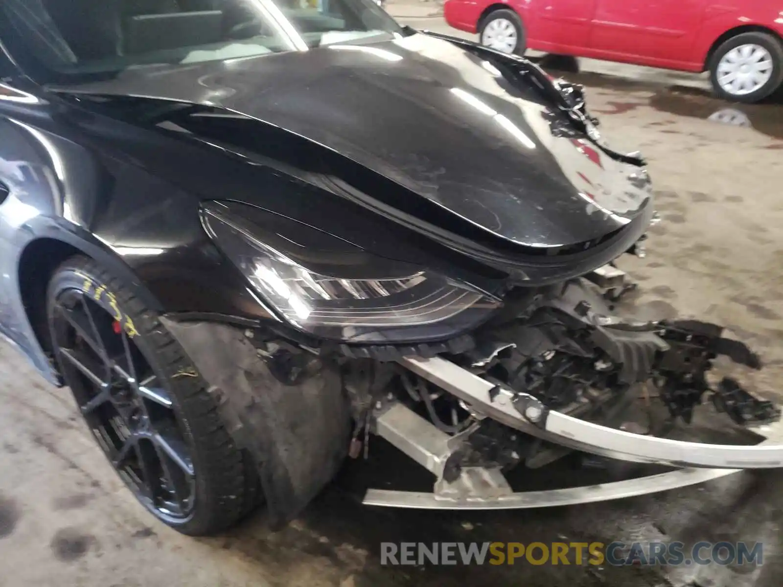 9 Photograph of a damaged car 5YJ3E1EC9LF713217 TESLA MODEL 3 2020