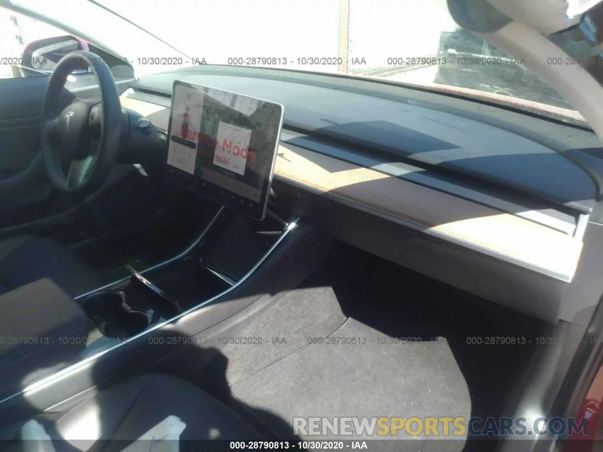 5 Photograph of a damaged car 5YJ3E1EC9LF713668 TESLA MODEL 3 2020