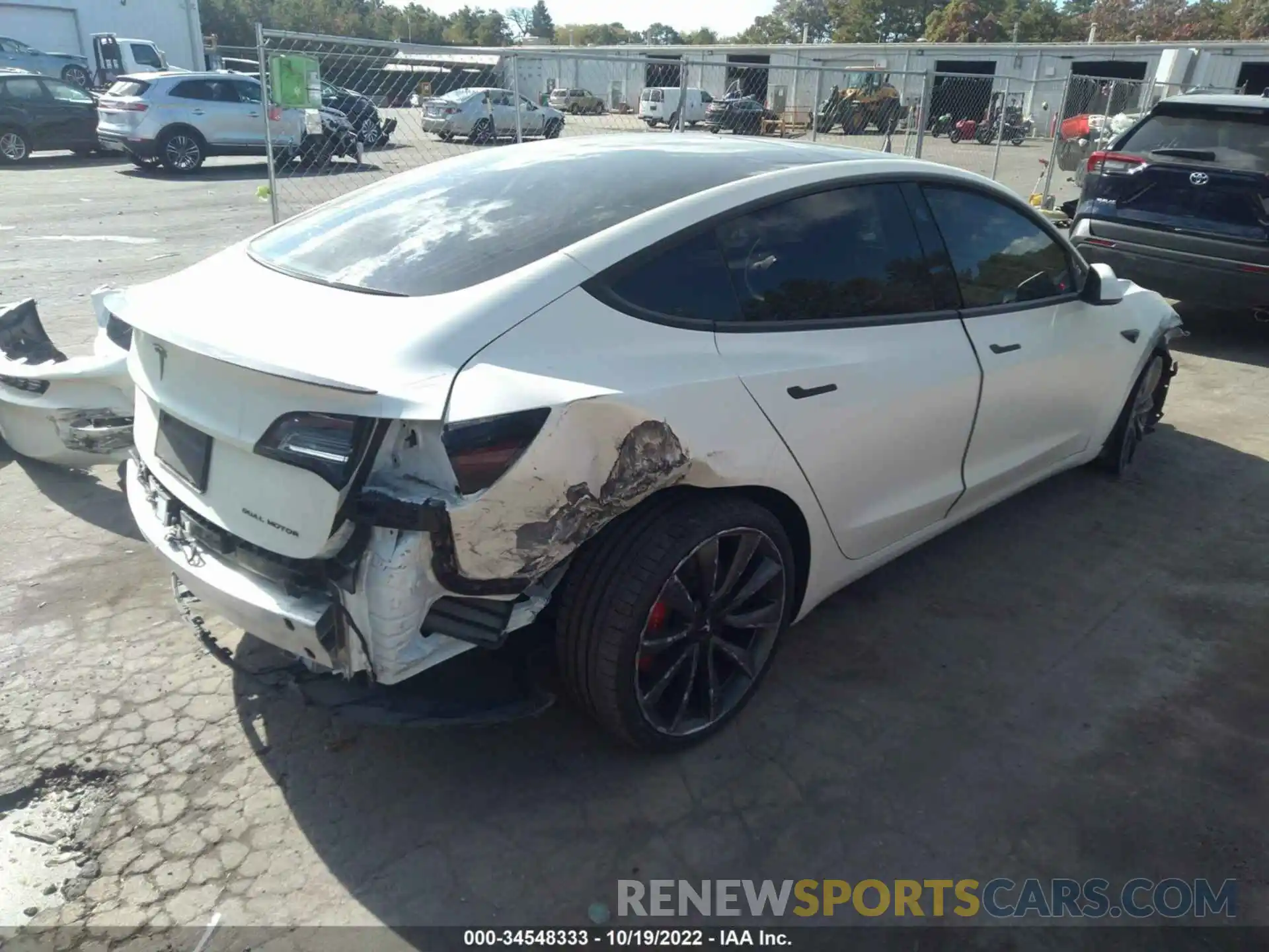 4 Photograph of a damaged car 5YJ3E1EC9LF714206 TESLA MODEL 3 2020