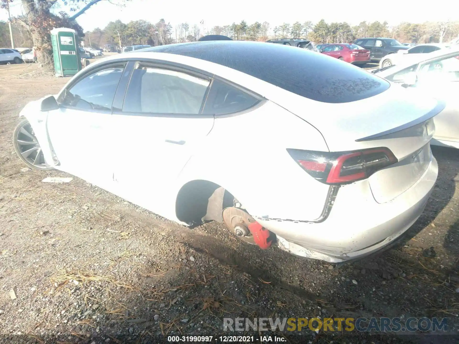 3 Photograph of a damaged car 5YJ3E1EC9LF719261 TESLA MODEL 3 2020