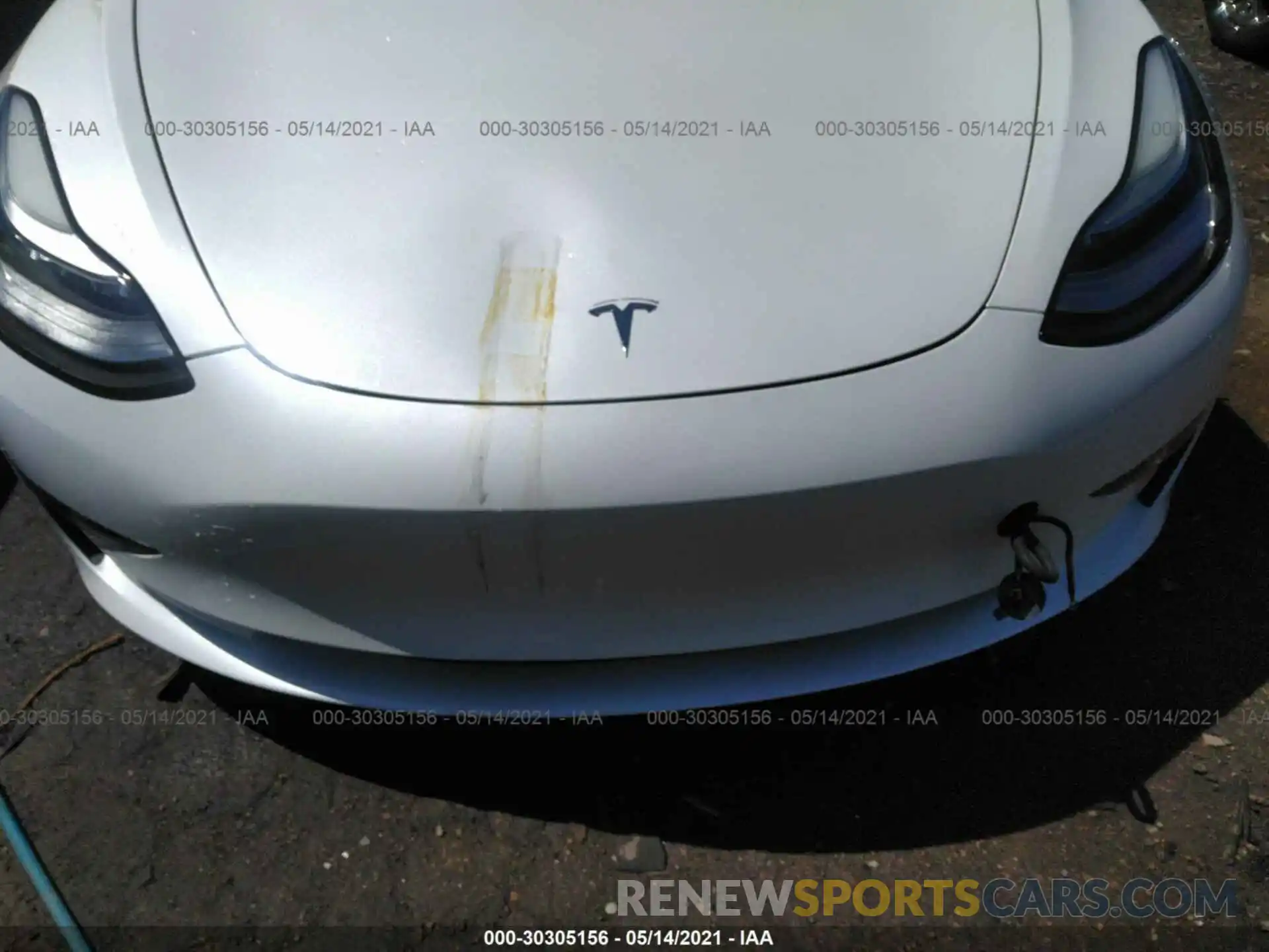 6 Photograph of a damaged car 5YJ3E1ECXLF623963 TESLA MODEL 3 2020