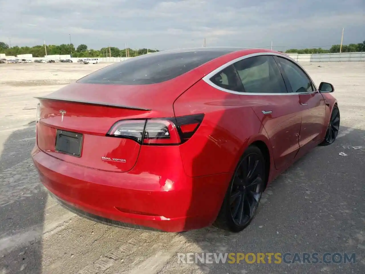 4 Photograph of a damaged car 5YJ3E1ECXLF641783 TESLA MODEL 3 2020