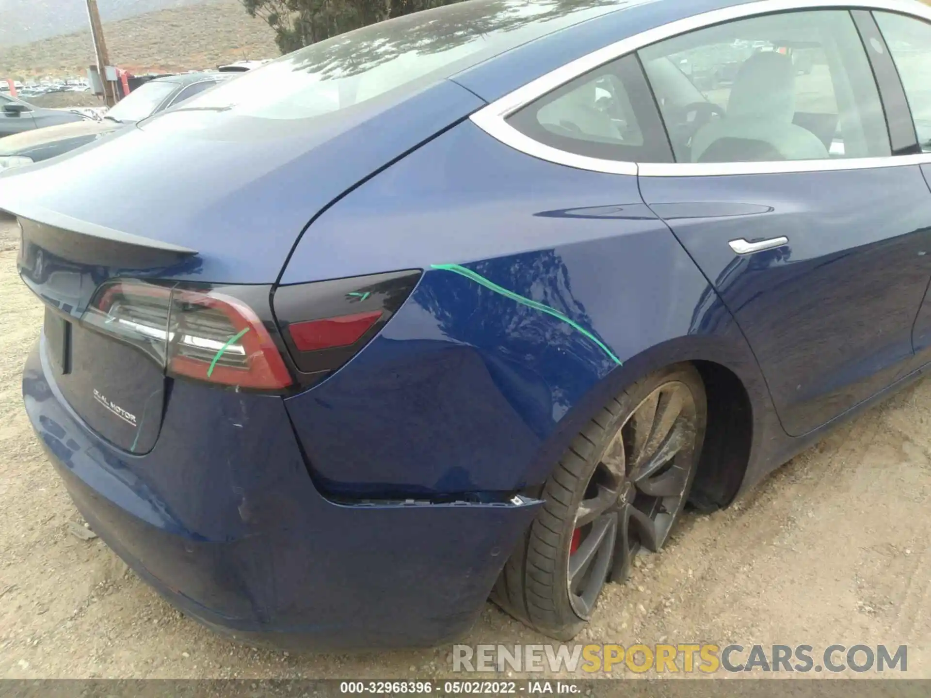 6 Photograph of a damaged car 5YJ3E1ECXLF669647 TESLA MODEL 3 2020