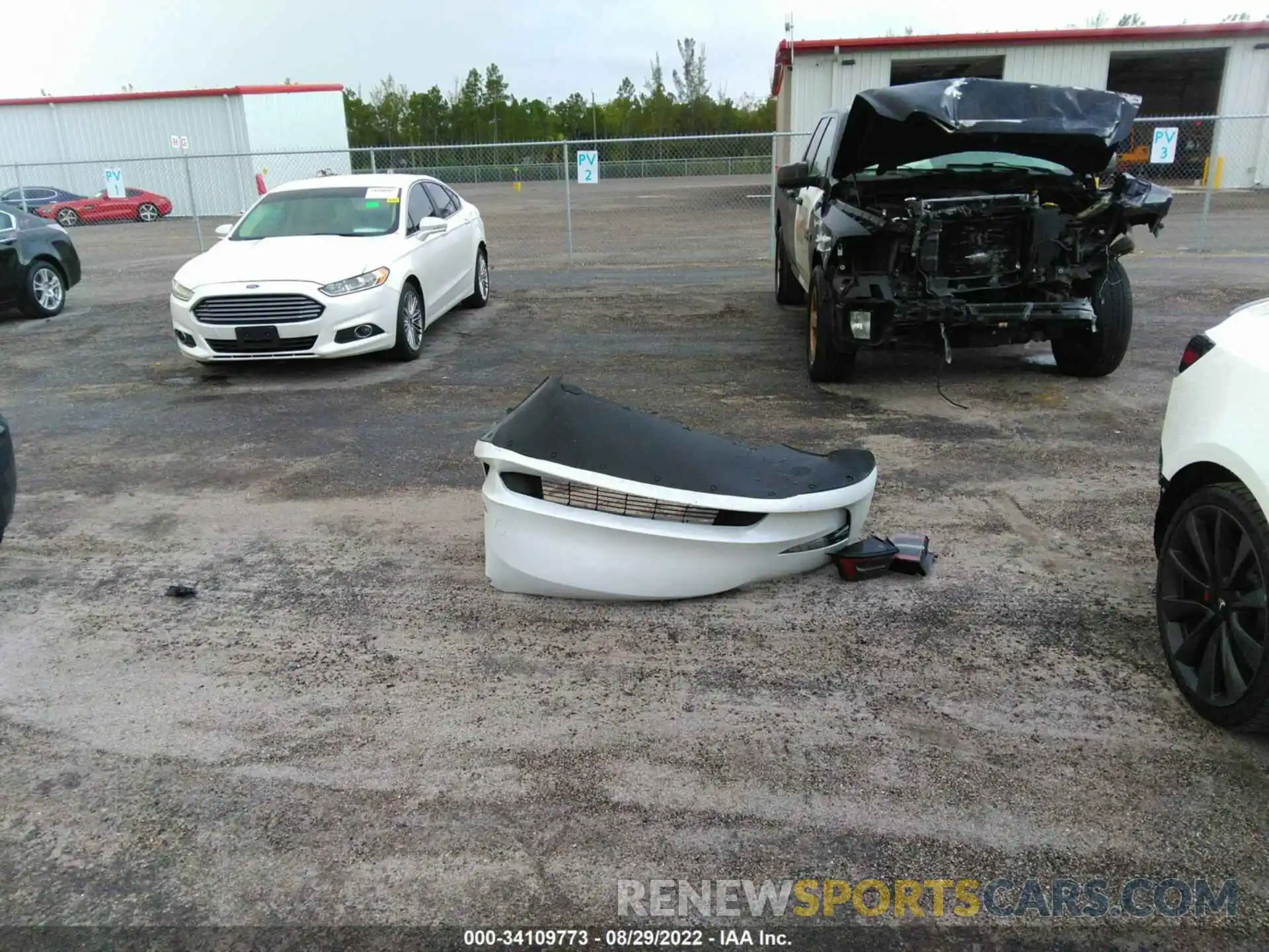 12 Photograph of a damaged car 5YJ3E1ECXLF714182 TESLA MODEL 3 2020