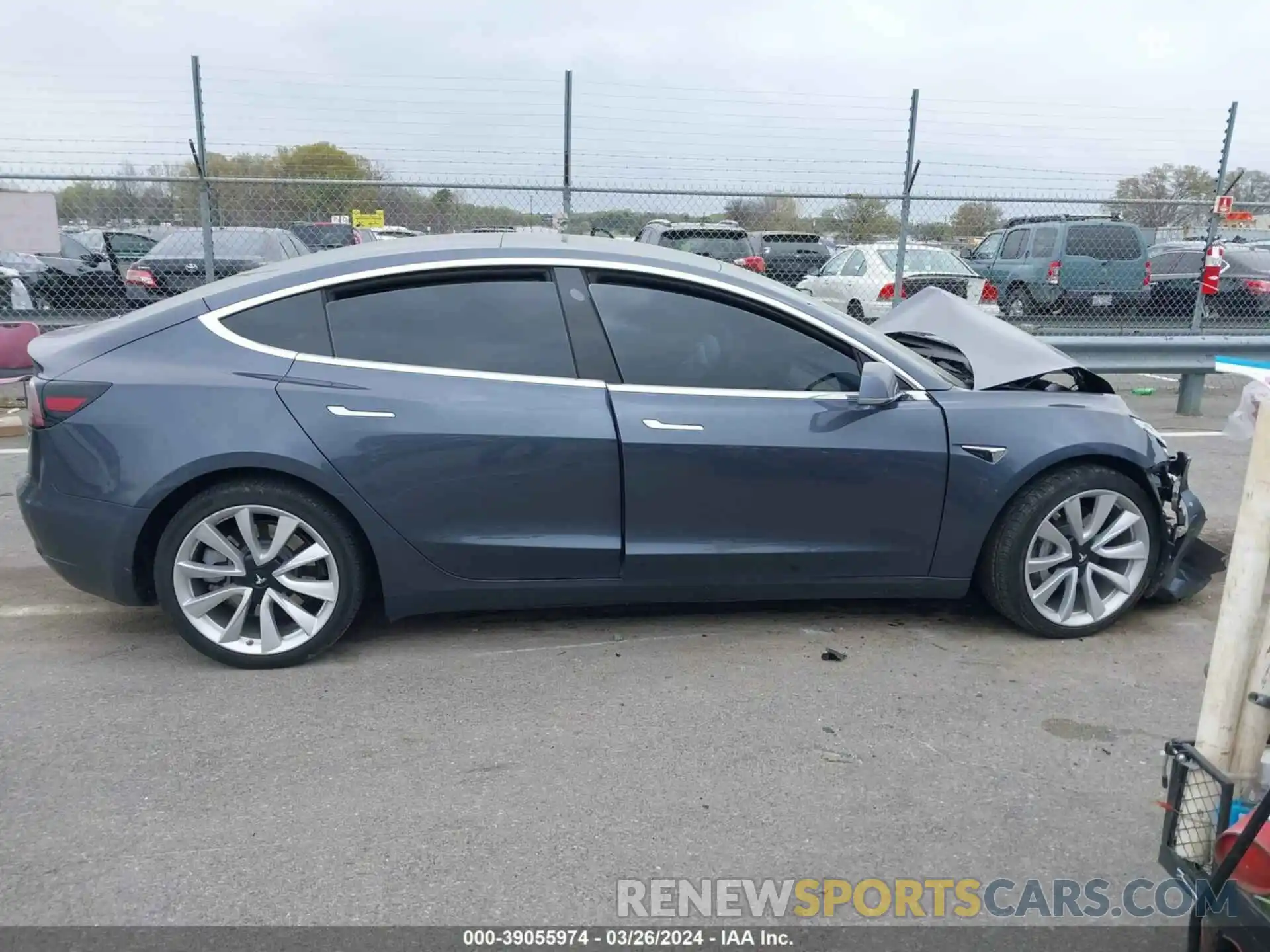 12 Photograph of a damaged car 5YJ3E1EV7LF666714 TESLA MODEL 3 2020