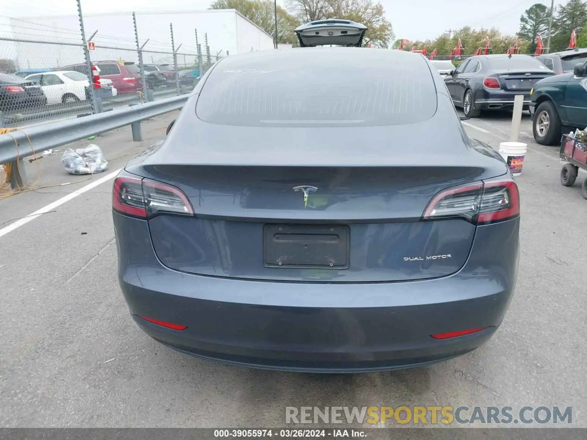 15 Photograph of a damaged car 5YJ3E1EV7LF666714 TESLA MODEL 3 2020