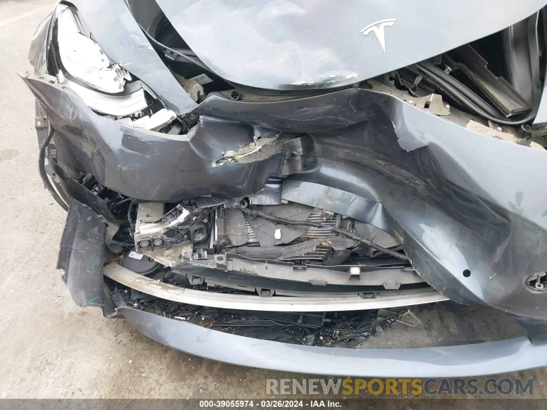 6 Photograph of a damaged car 5YJ3E1EV7LF666714 TESLA MODEL 3 2020