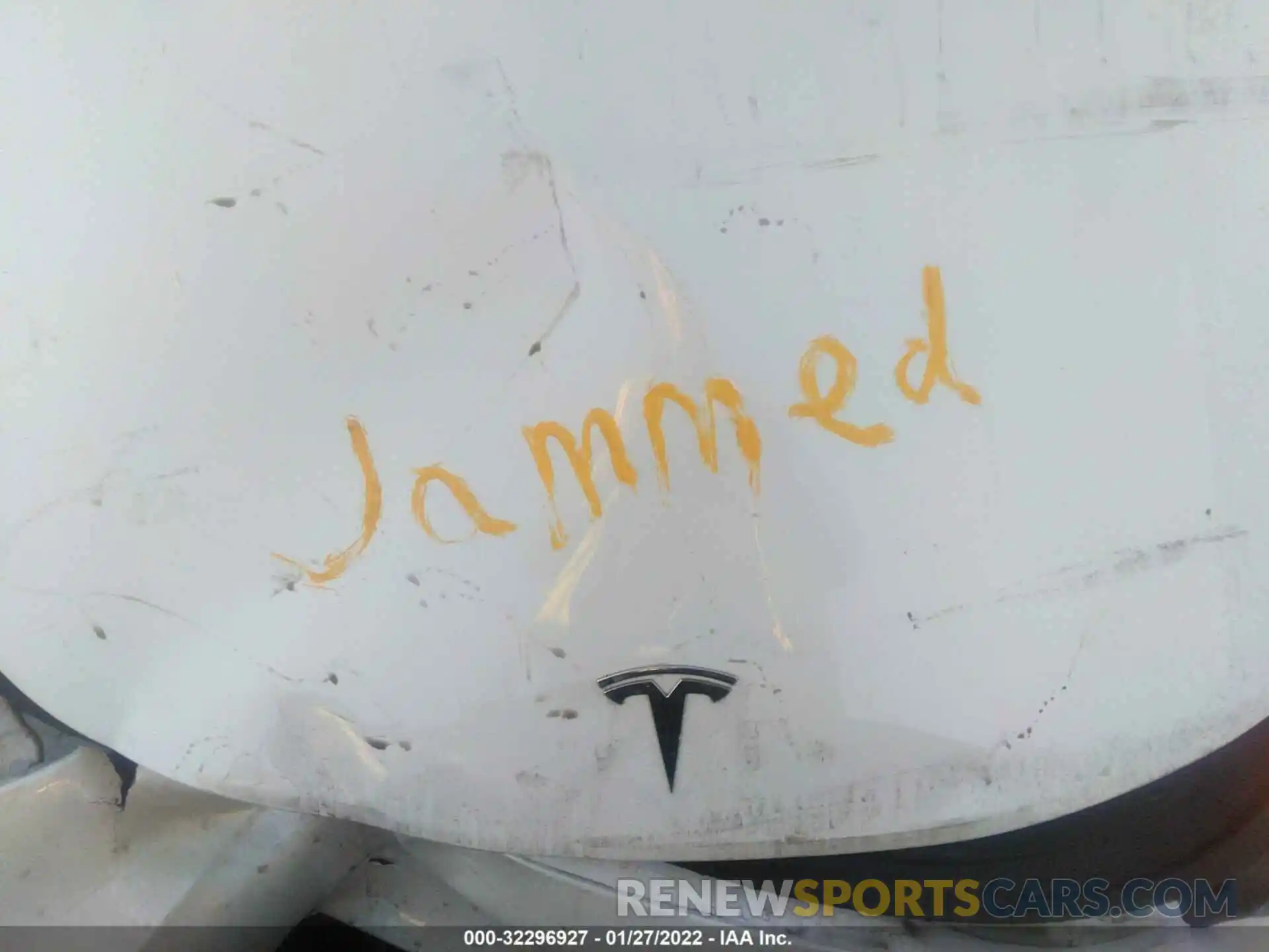 10 Photograph of a damaged car 5YJ3E1EA0MF018821 TESLA MODEL 3 2021