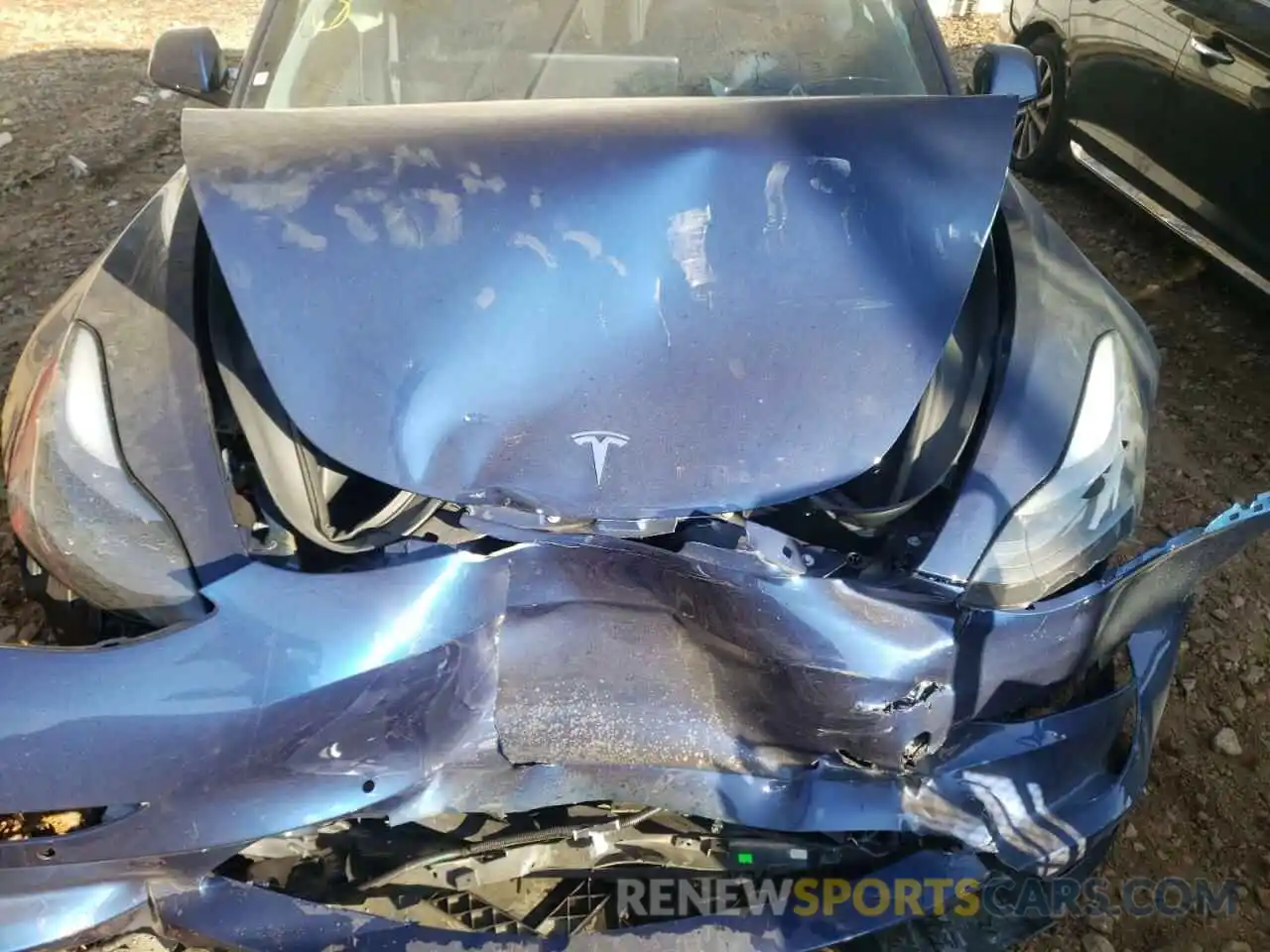 7 Photograph of a damaged car 5YJ3E1EA0MF085743 TESLA MODEL 3 2021