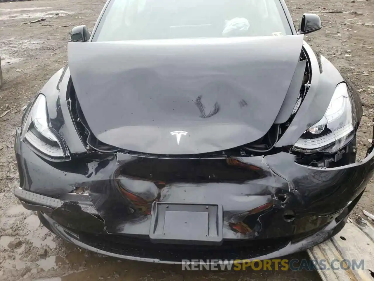 7 Photograph of a damaged car 5YJ3E1EA0MF086357 TESLA MODEL 3 2021