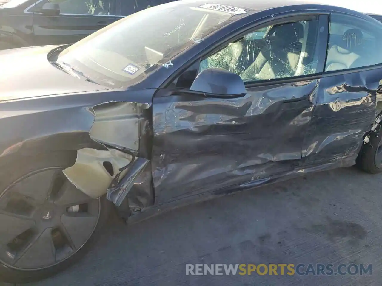 10 Photograph of a damaged car 5YJ3E1EA0MF088271 TESLA MODEL 3 2021