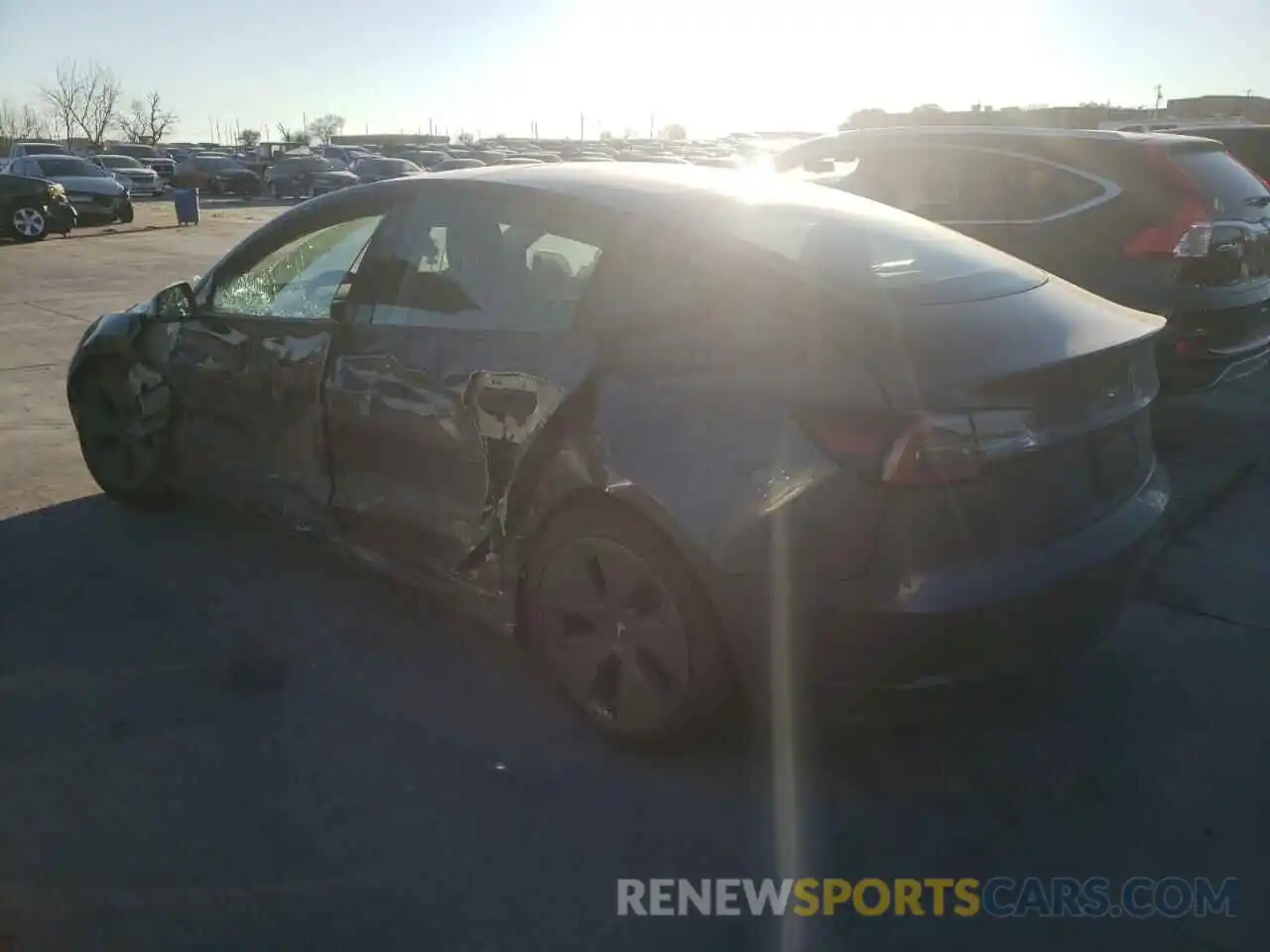 3 Photograph of a damaged car 5YJ3E1EA0MF088271 TESLA MODEL 3 2021