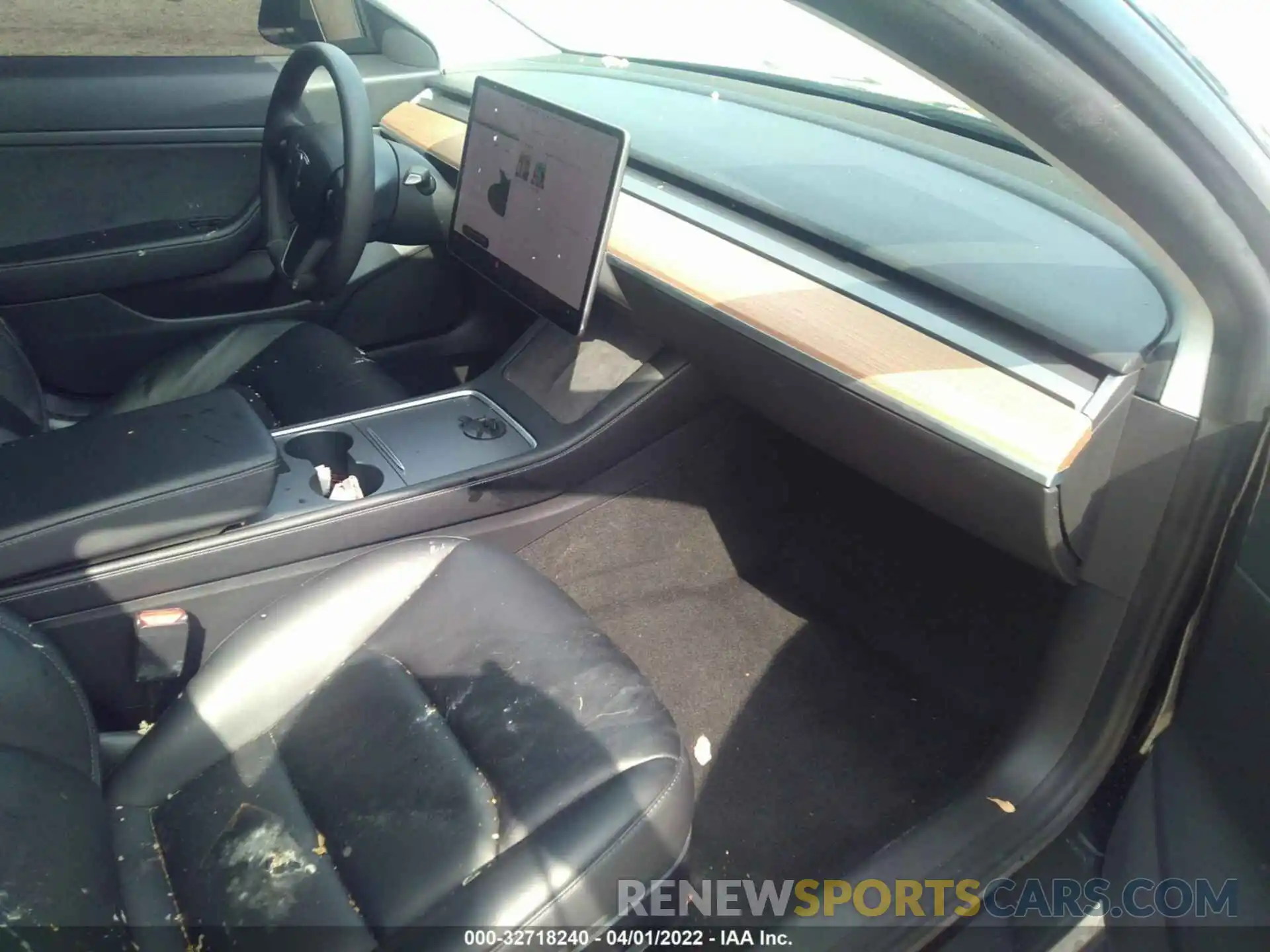 5 Photograph of a damaged car 5YJ3E1EA0MF853995 TESLA MODEL 3 2021