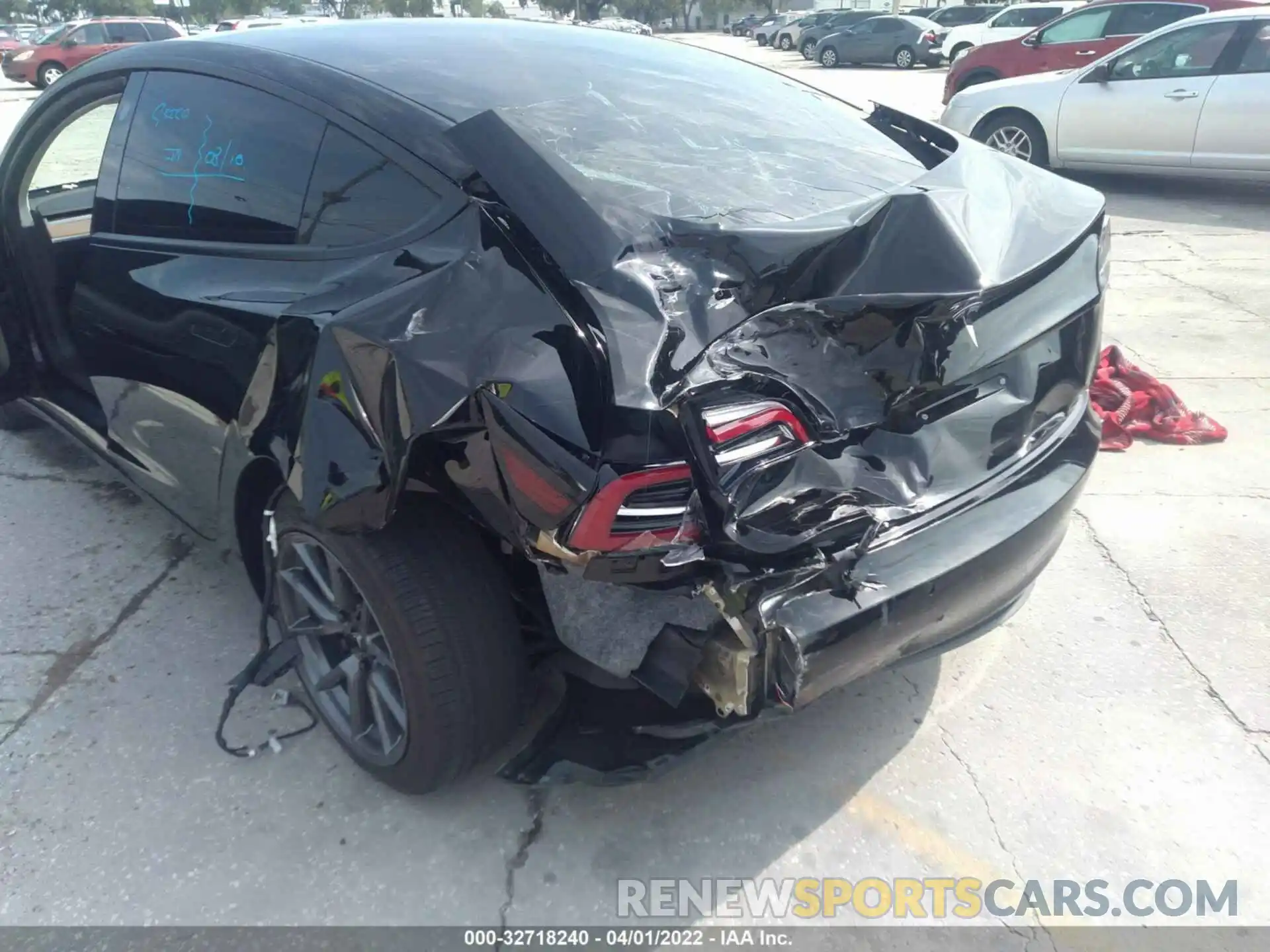 6 Photograph of a damaged car 5YJ3E1EA0MF853995 TESLA MODEL 3 2021