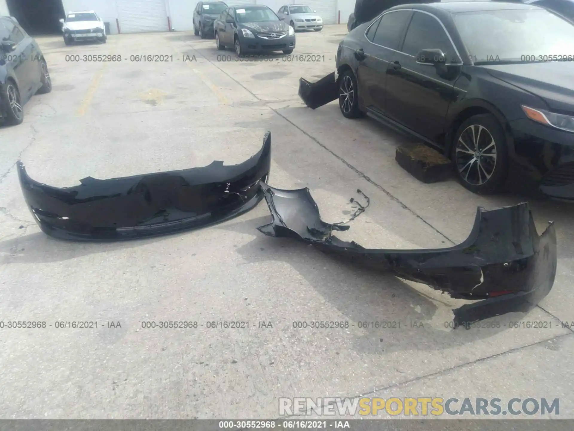 12 Photograph of a damaged car 5YJ3E1EA0MF857593 TESLA MODEL 3 2021