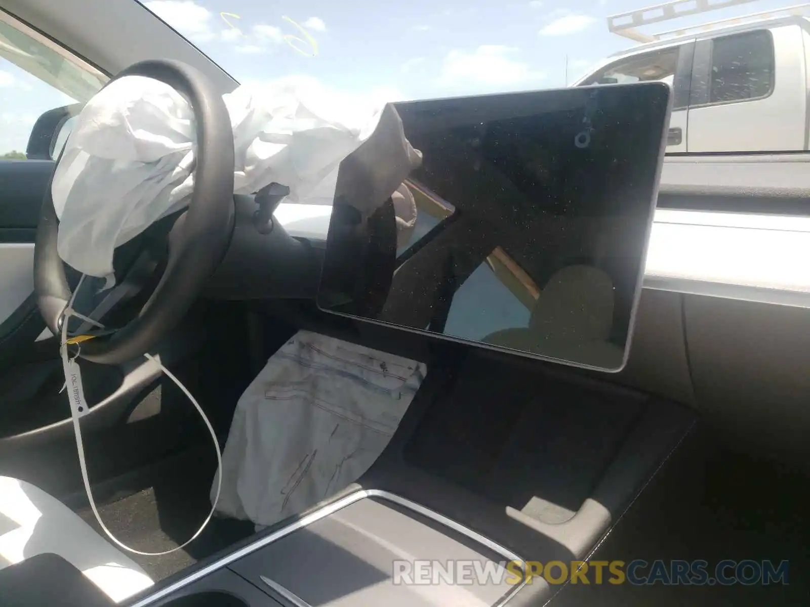 8 Photograph of a damaged car 5YJ3E1EA0MF871168 TESLA MODEL 3 2021