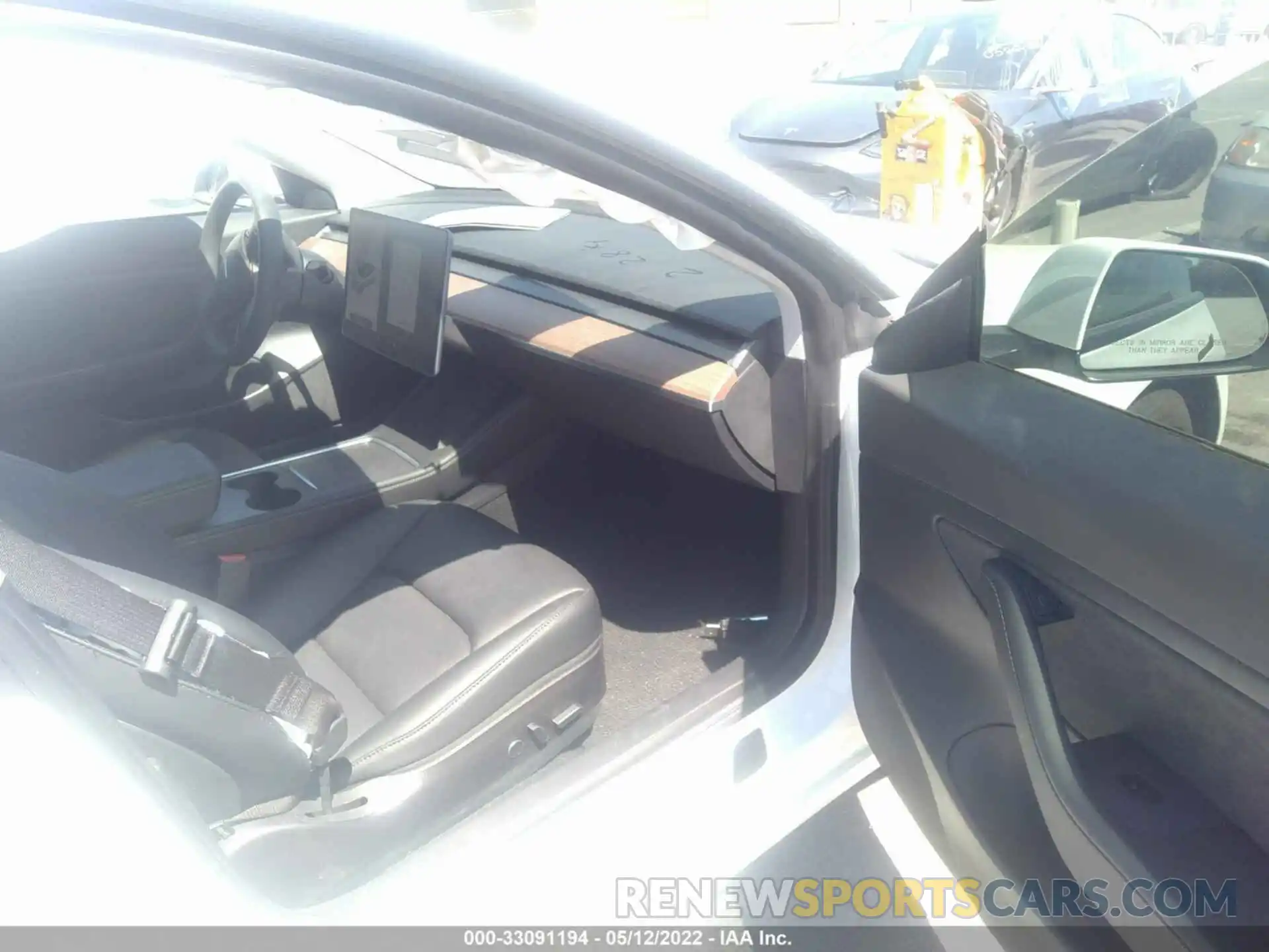 5 Photograph of a damaged car 5YJ3E1EA0MF874183 TESLA MODEL 3 2021