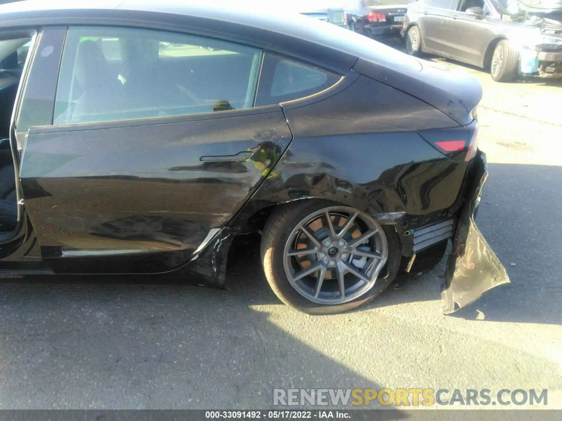 6 Photograph of a damaged car 5YJ3E1EA0MF876435 TESLA MODEL 3 2021