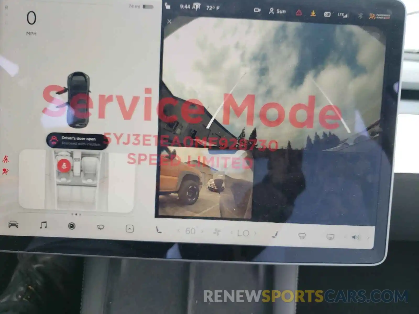 9 Photograph of a damaged car 5YJ3E1EA0MF928730 TESLA MODEL 3 2021