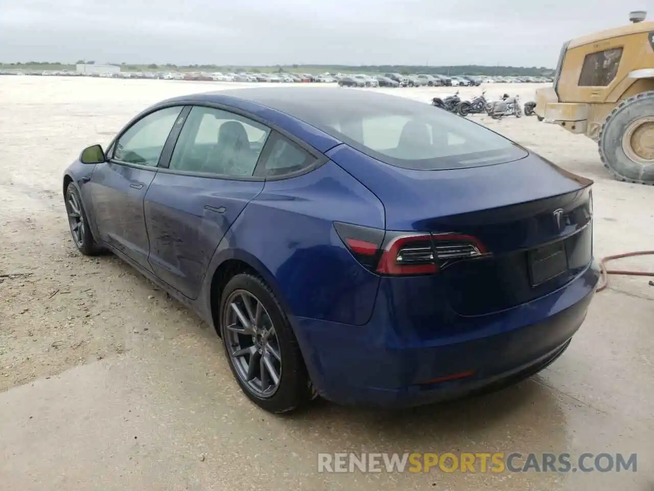 3 Photograph of a damaged car 5YJ3E1EA1MF087176 TESLA MODEL 3 2021