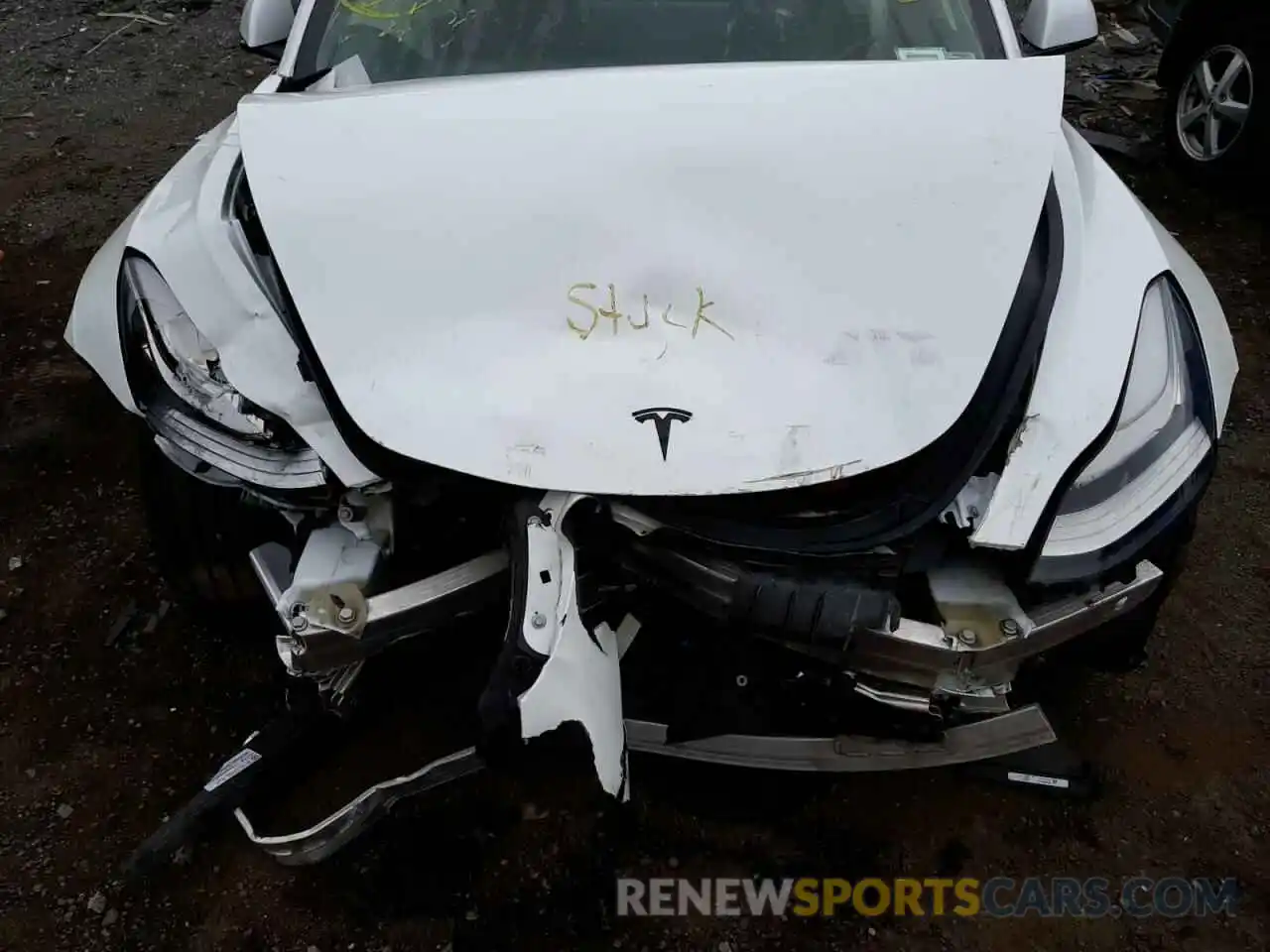 7 Photograph of a damaged car 5YJ3E1EA1MF859952 TESLA MODEL 3 2021