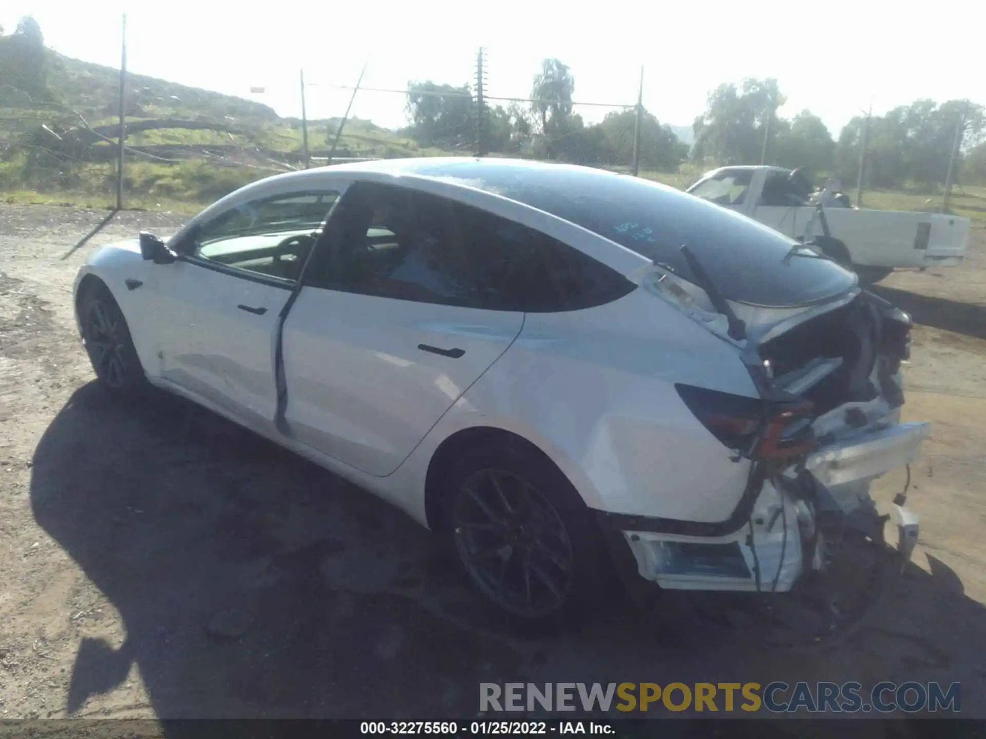 3 Photograph of a damaged car 5YJ3E1EA1MF874211 TESLA MODEL 3 2021