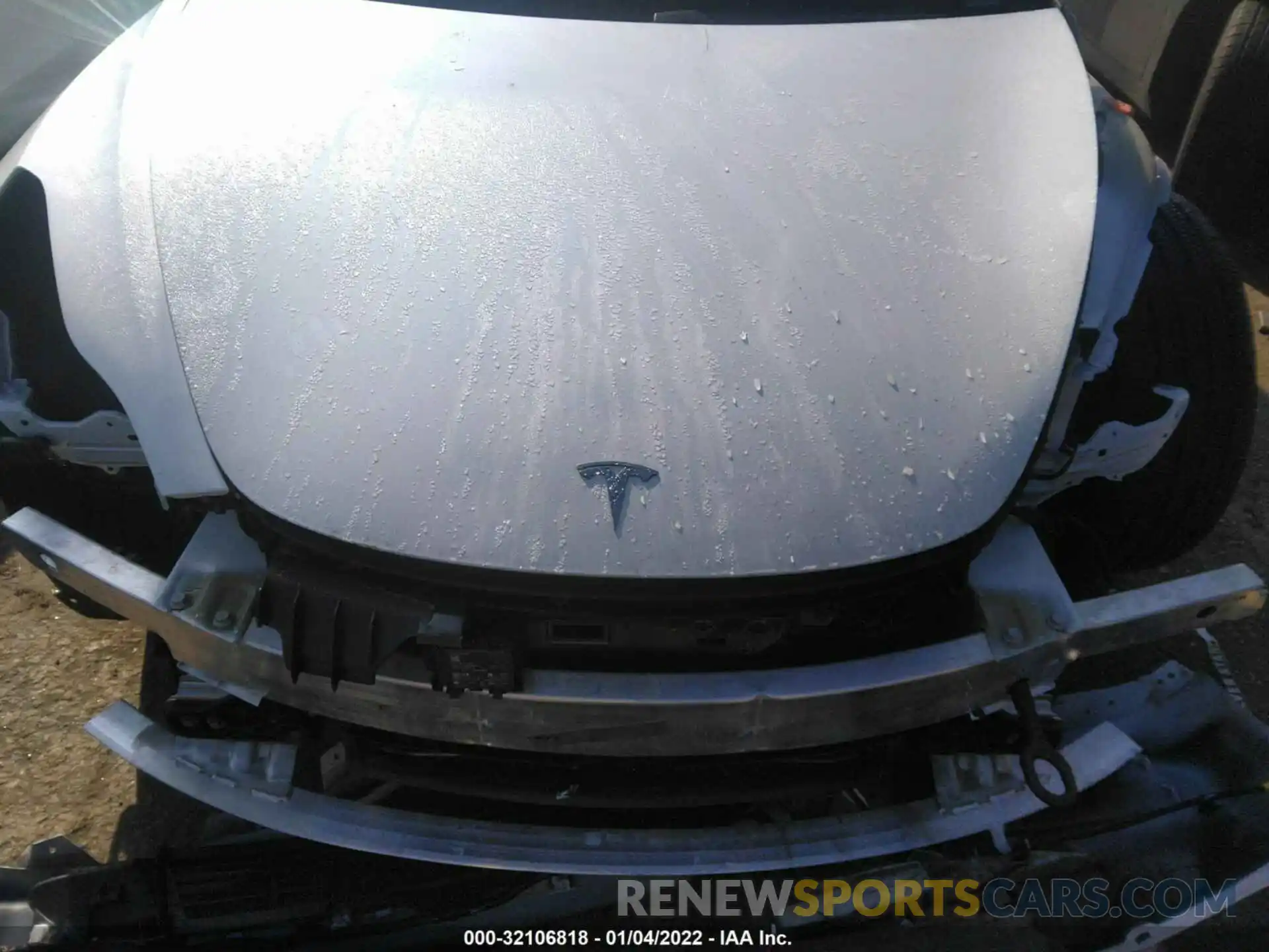 10 Photograph of a damaged car 5YJ3E1EA1MF938845 TESLA MODEL 3 2021