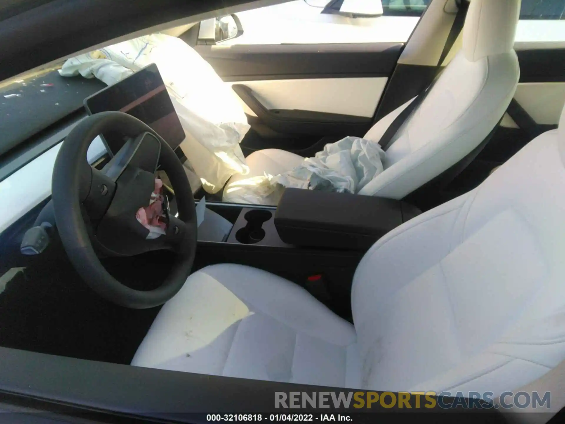 5 Photograph of a damaged car 5YJ3E1EA1MF938845 TESLA MODEL 3 2021