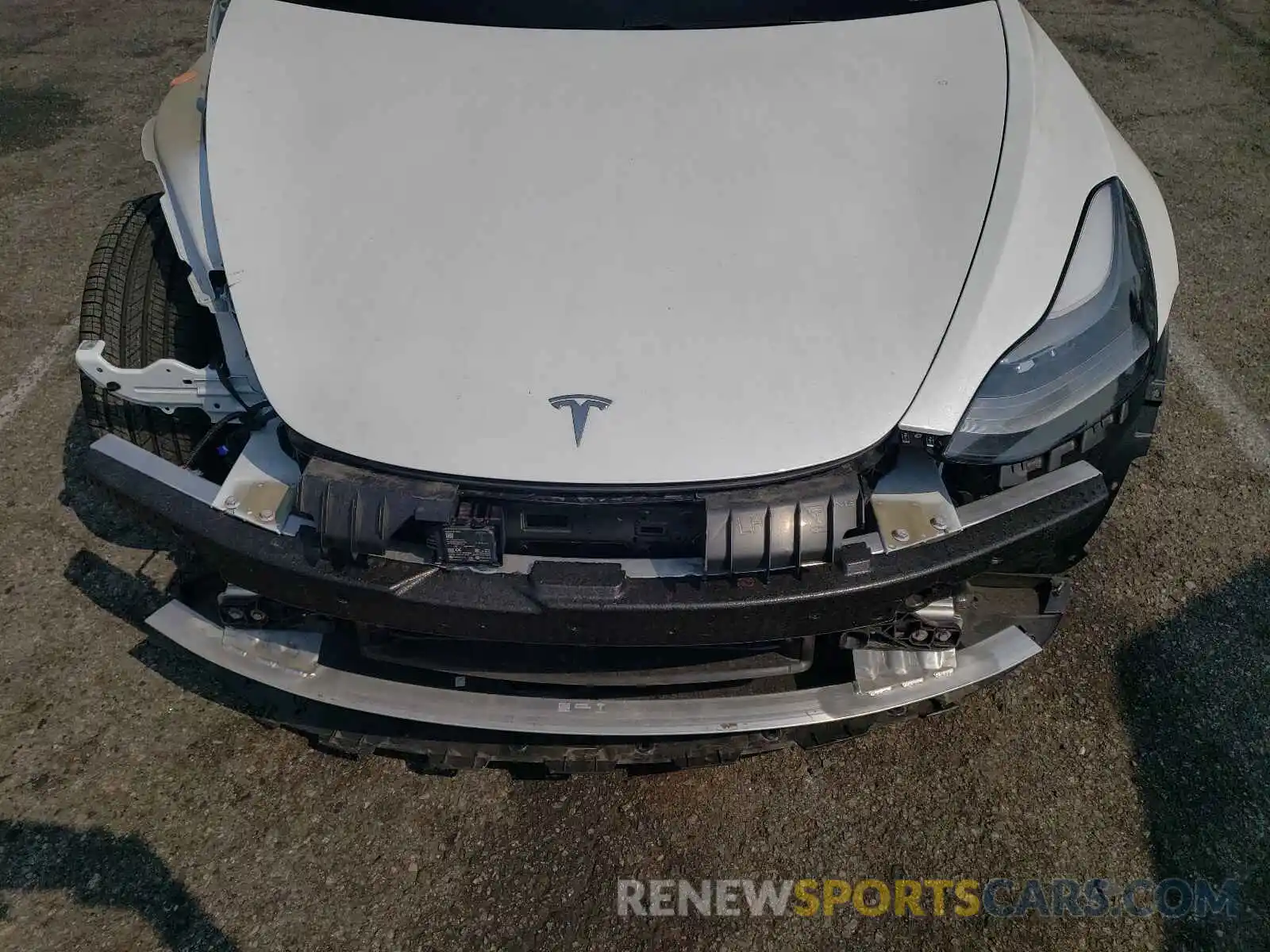 7 Photograph of a damaged car 5YJ3E1EA1MF940241 TESLA MODEL 3 2021