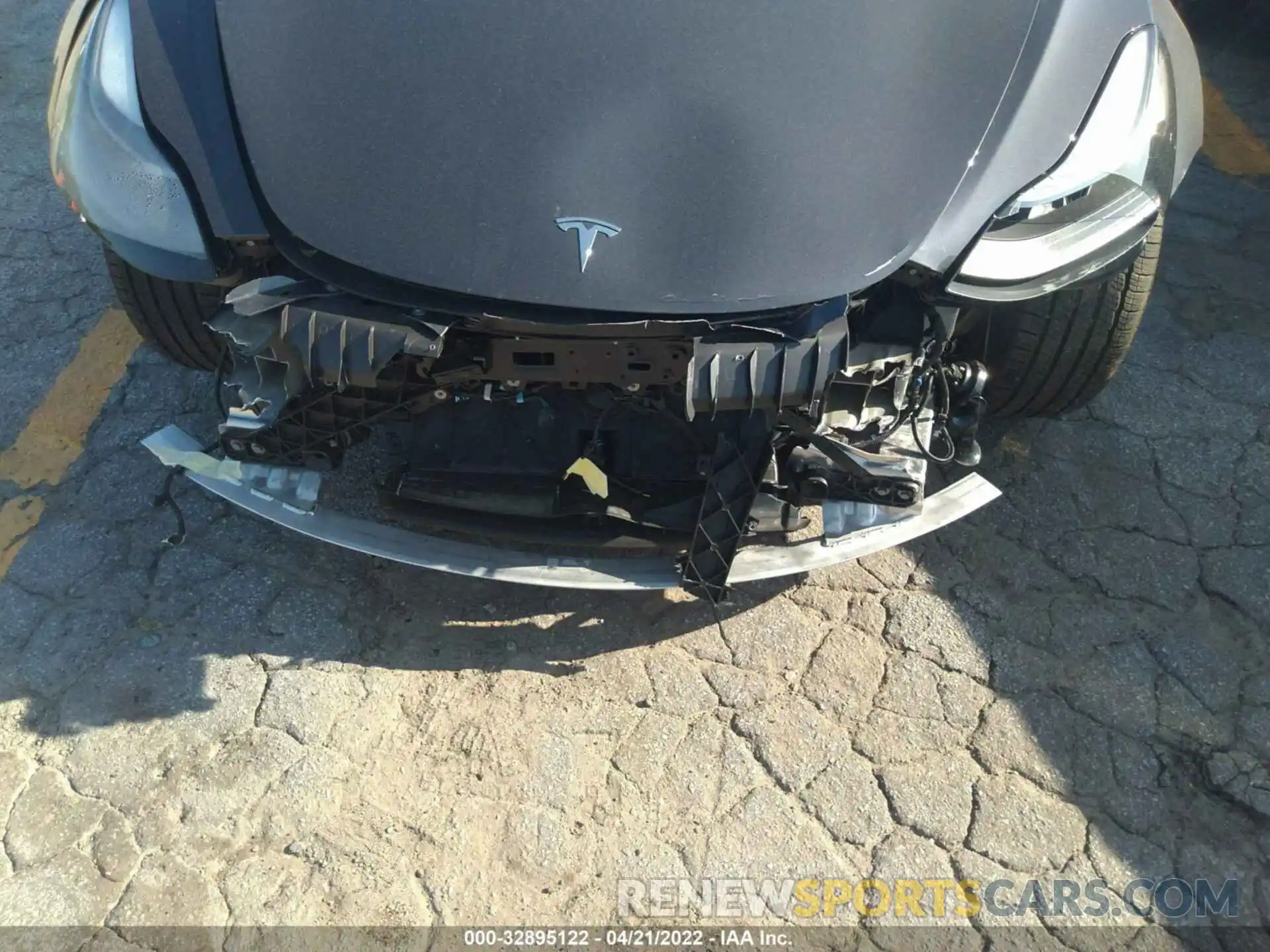 6 Photograph of a damaged car 5YJ3E1EA1MF963289 TESLA MODEL 3 2021