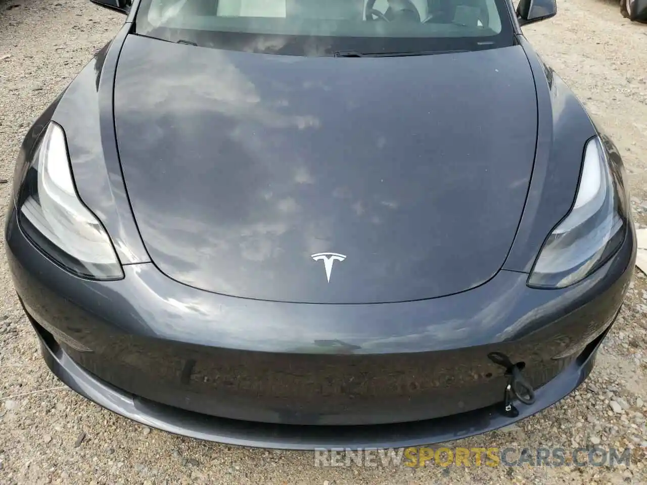 7 Photograph of a damaged car 5YJ3E1EA1MF964734 TESLA MODEL 3 2021