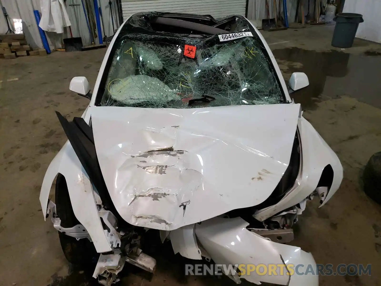 9 Photograph of a damaged car 5YJ3E1EA1MF982683 TESLA MODEL 3 2021