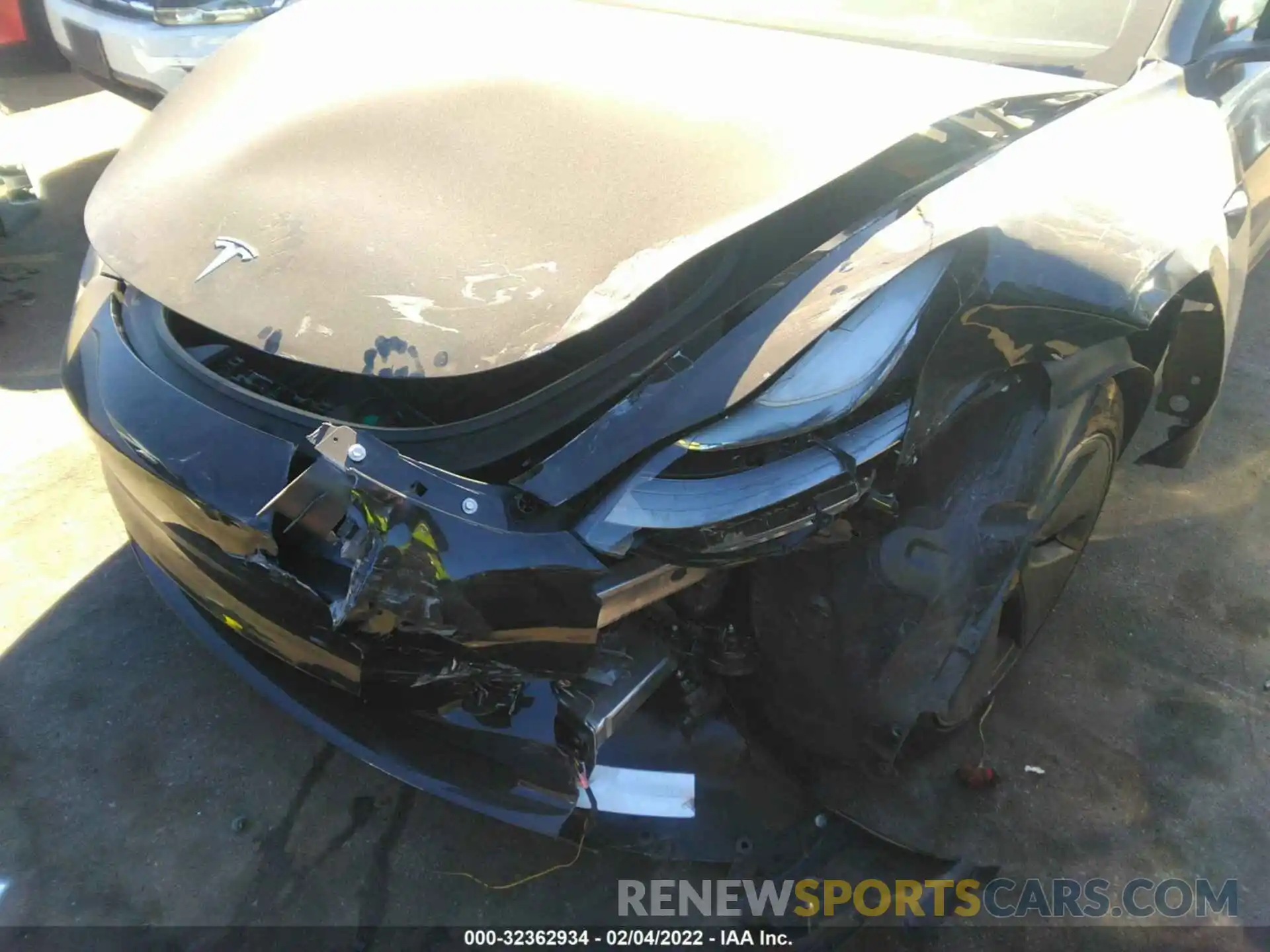 6 Photograph of a damaged car 5YJ3E1EA2MF001194 TESLA MODEL 3 2021