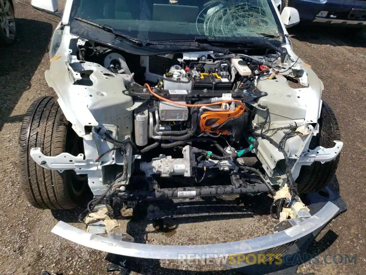 7 Photograph of a damaged car 5YJ3E1EA2MF031280 TESLA MODEL 3 2021