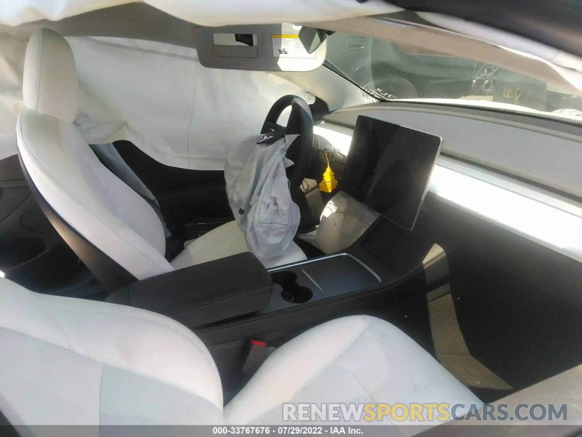 5 Photograph of a damaged car 5YJ3E1EA2MF065333 TESLA MODEL 3 2021