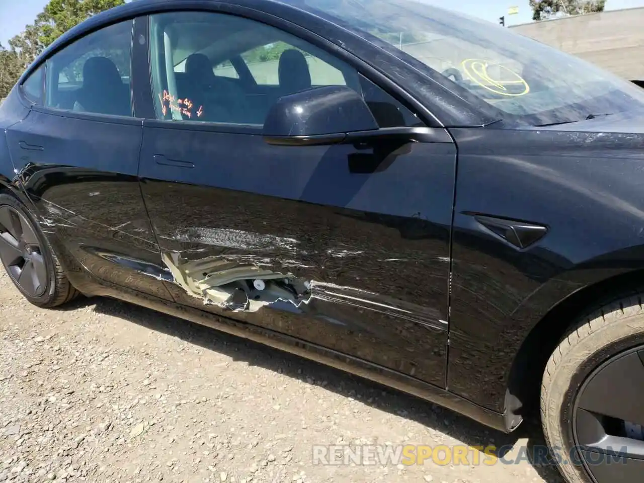 9 Photograph of a damaged car 5YJ3E1EA2MF091530 TESLA MODEL 3 2021