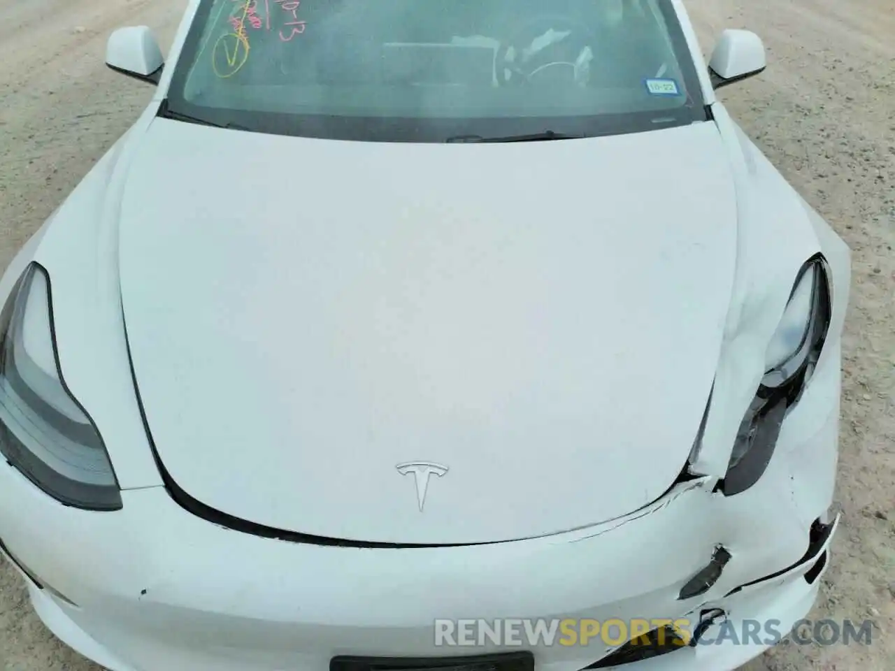 7 Photograph of a damaged car 5YJ3E1EA2MF094556 TESLA MODEL 3 2021