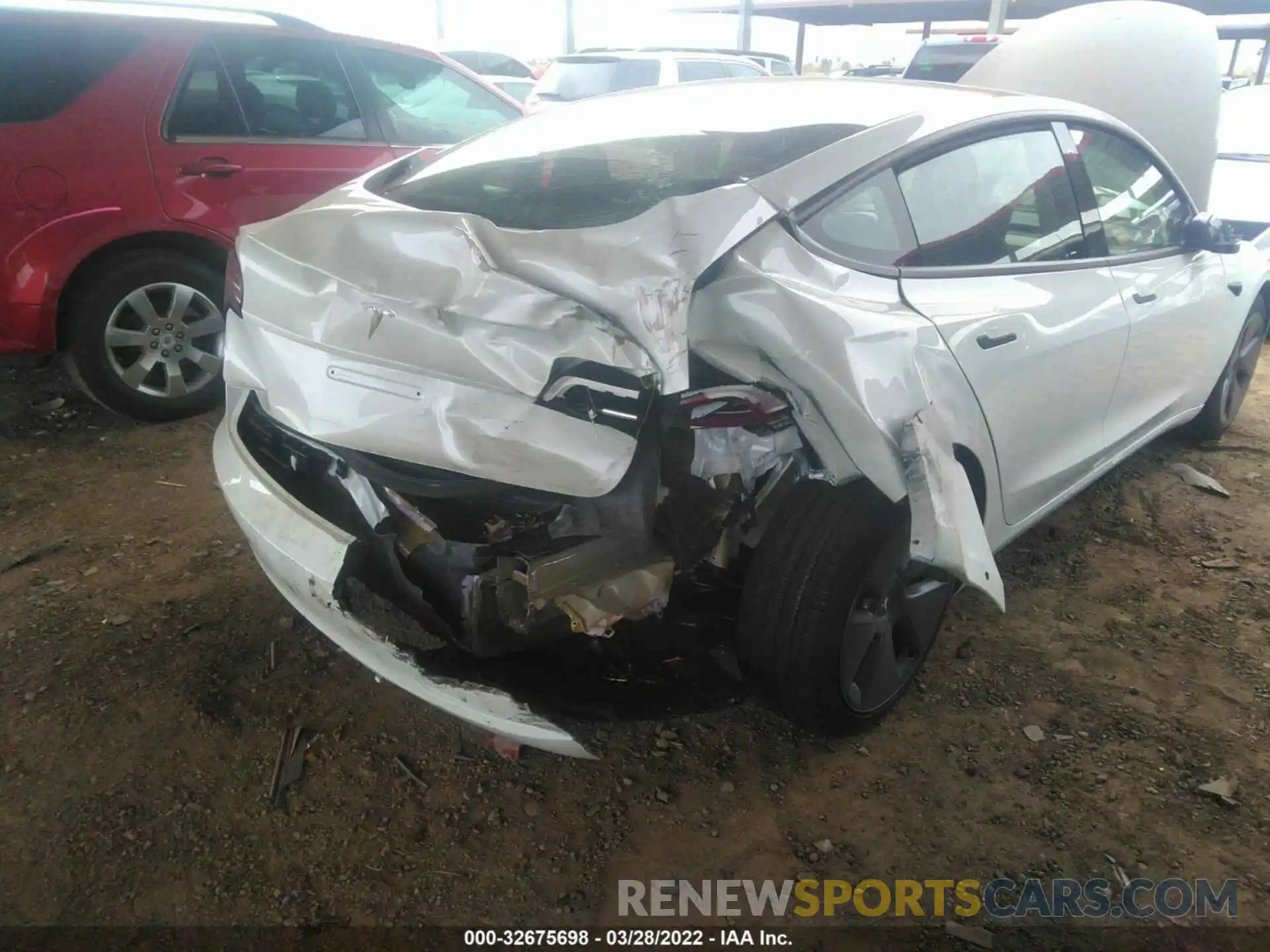 6 Photograph of a damaged car 5YJ3E1EA2MF094637 TESLA MODEL 3 2021