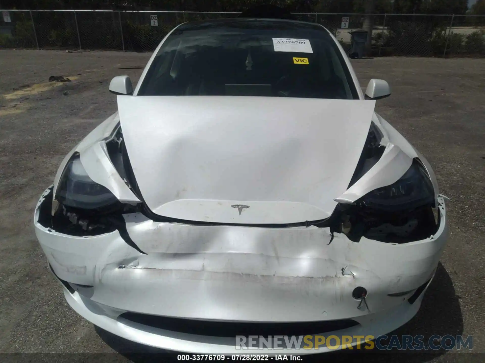 6 Photograph of a damaged car 5YJ3E1EA2MF095027 TESLA MODEL 3 2021